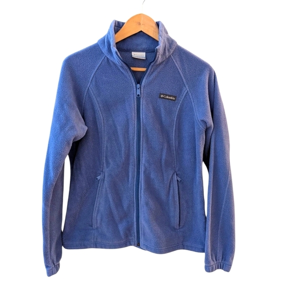 Columbia Jackets & Blazers - Columbia Women's Benton Springs Full Zip Blue Fleece Jacket Size M